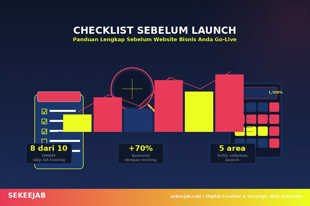 Checklist Sebelum Launch Website: 5 Area Kritis yang Sering Dilewatkan UMKM