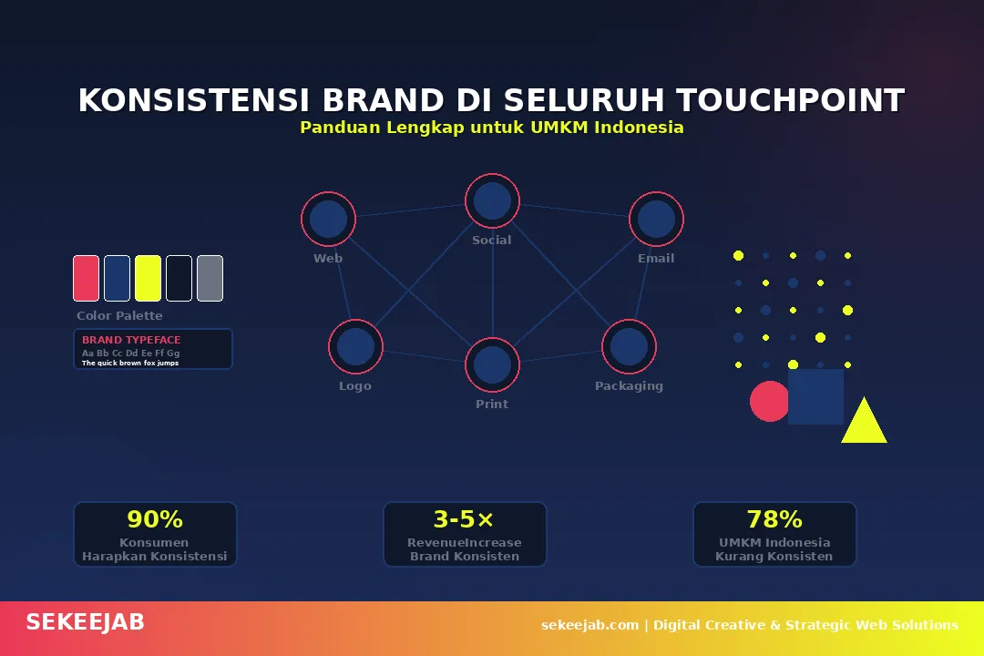 Konsistensi Brand di Seluruh Touchpoint: Panduan Lengkap untuk UMKM Indonesia