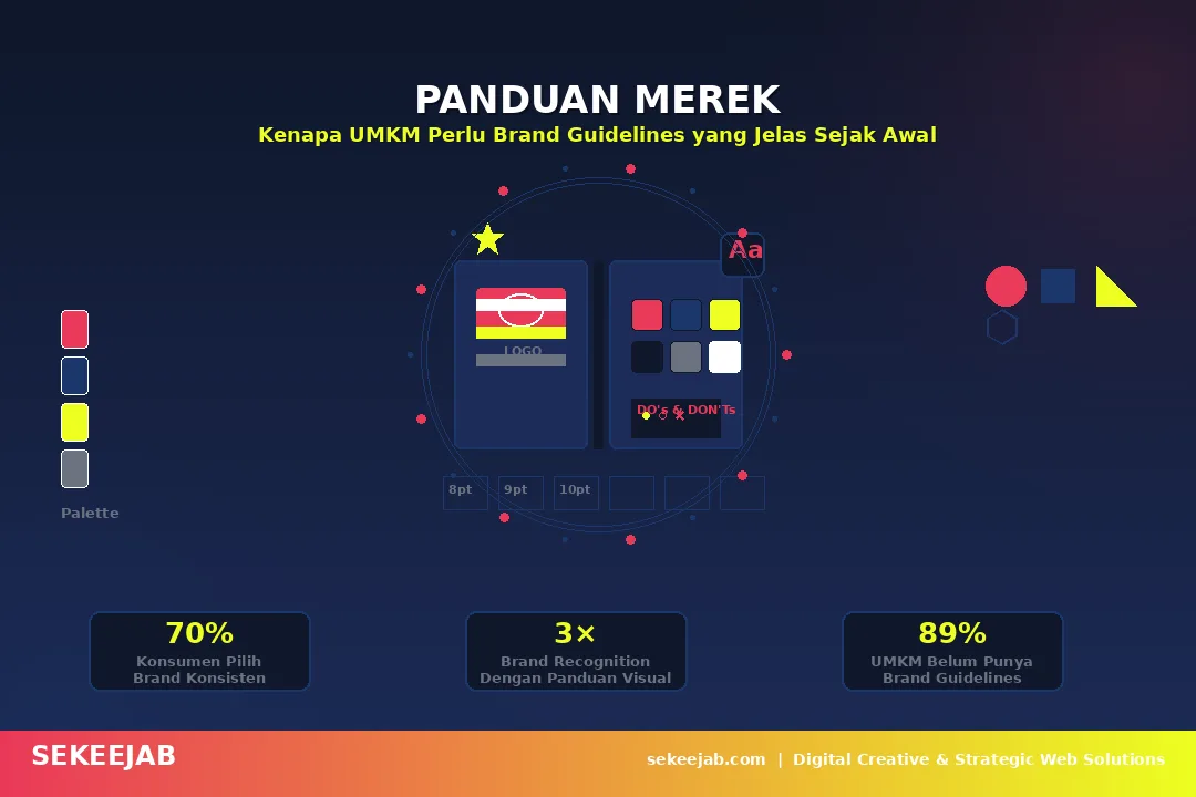 Panduan Merek (Brand Guidelines) untuk UMKM: Kenapa Bisnis Kecil Perlu Aturan Main Visual yang Jelas