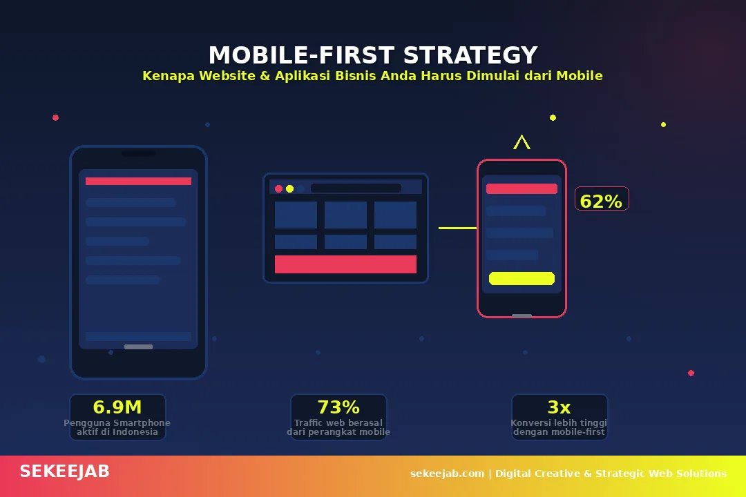 Mobile-First Strategy untuk UMKM: Kenapa Website dan Aplikasi Bisnis Anda Harus Dimulai dari Mobile